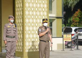 Puluhan Personel Satpol PP Kabupaten Tangerang Diterjunkan Amankan Imlek 2023