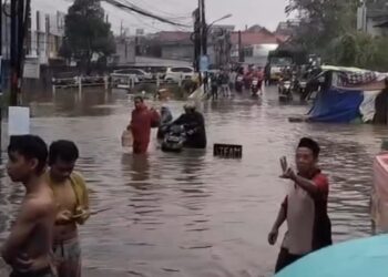 Tangkapan Layar Banjir di Jombang Rawa Lele - Dok. TU