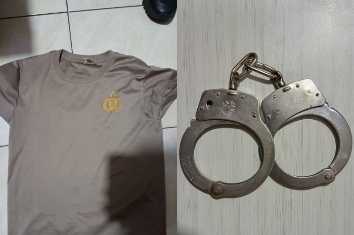 Foto: Barang bukti yang digunakan pelaku untuk memeras dan menakut-nakuti korban penculikan | Dok. Istimewa