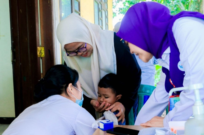 Foto: Program Outbreak Response Immunization (ORI) menargetkan sekitar 109.000 anak usia 9 hingga 59 bulan di wilayah Tangsel | Dok. Istimewa