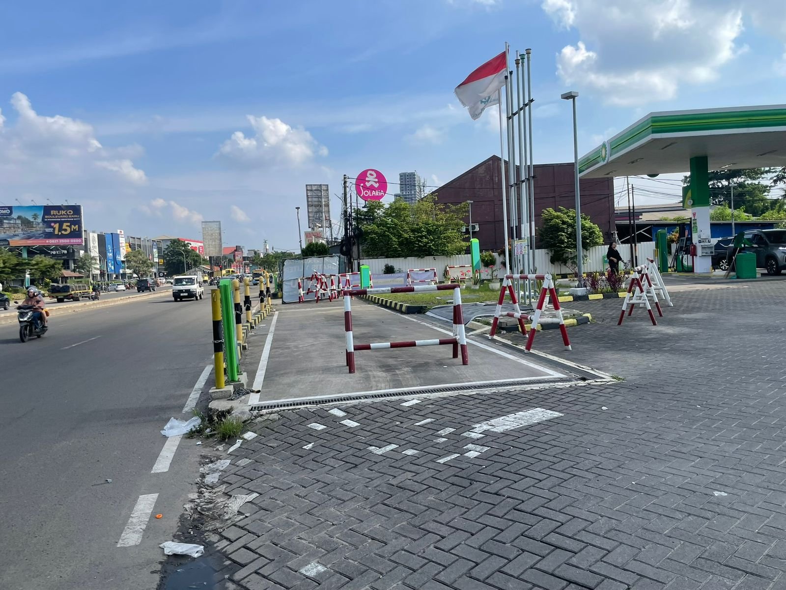 Titik Lokasi yang Dikeluhkan Warga Karena Adanya Penyempitan Jalan / Dok. TU