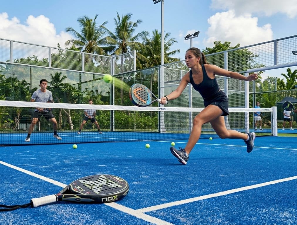 Gambar Ilustrasi : Olahraga padel yang kian menjamur di Tangsel/ Foto: Dok. TU