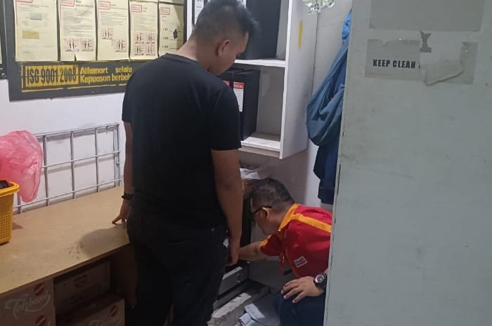 Foto: olah TKP perempuan minimarket di Solear | Dok. Istimewa