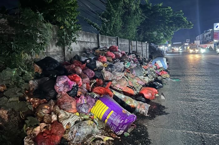 Foto: TPS liar di pinggir Jalan Raya Curug, Kabupaten Tangerang | Dok. Tangerangupdate.com
