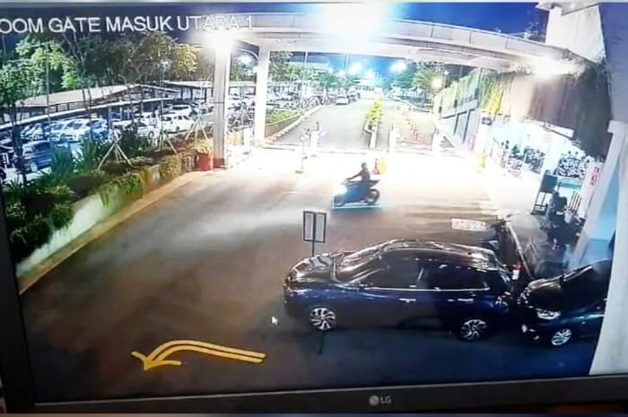 Foto: tangkapan layar detik-detik aksi pencurian di apartemen kawasan PIK 2 | Dok. Istimewa