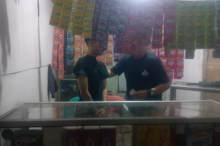 Foto: proses penangkapan pria diduga pengedar ratusan butir obat keras di Solear | Dok. Istimewa